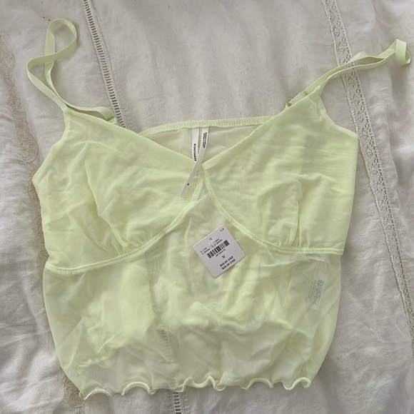 mesh light green yellow - Picture 2 of 2